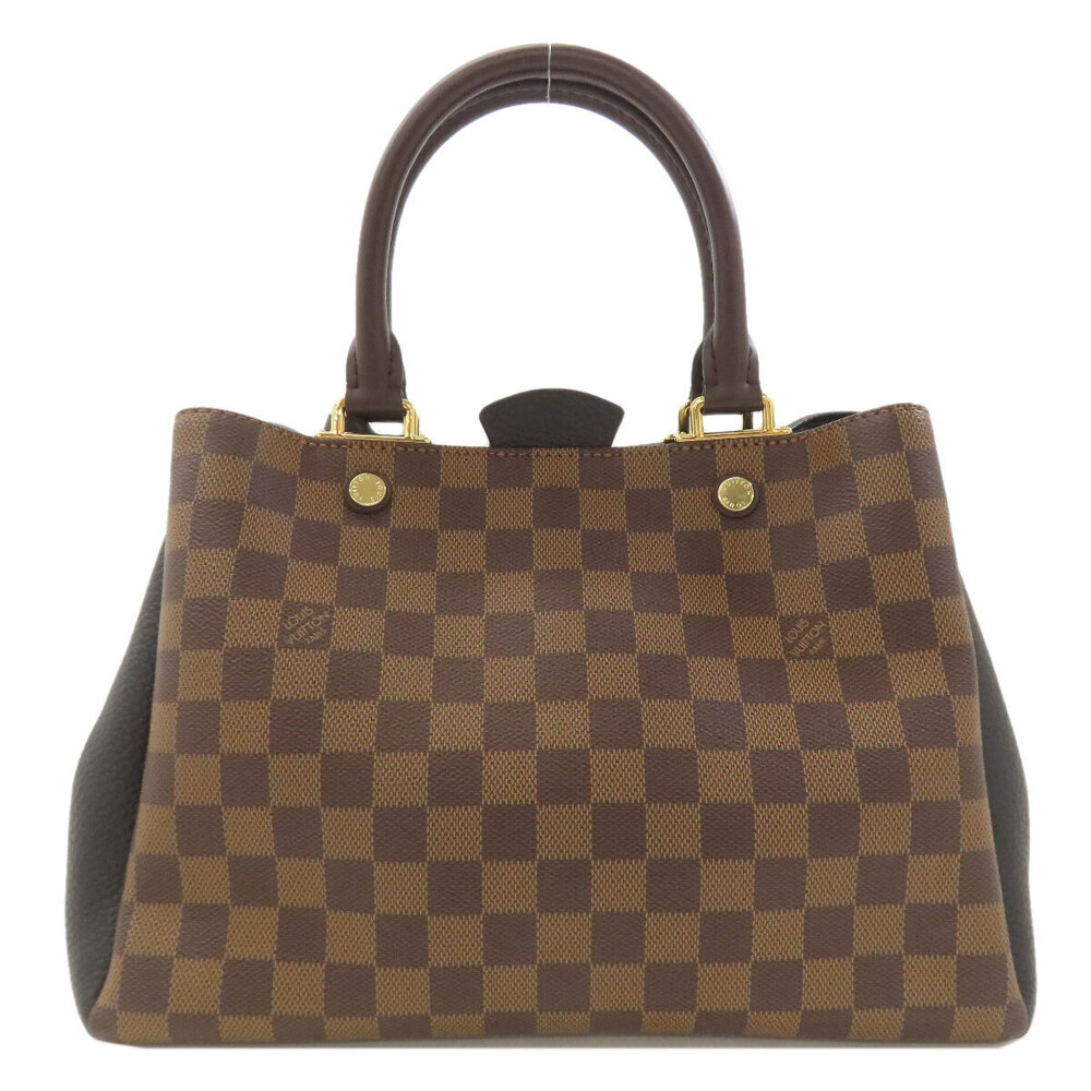 Louis Vuitton Brittany Canvas Handbag Damier Brown